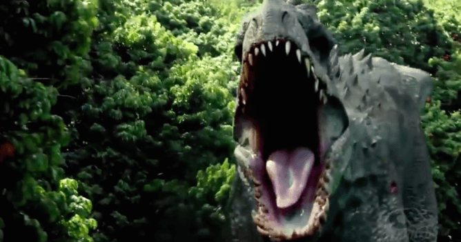 인도미누스의 한 마디. “크아아아아악!” 유니버설